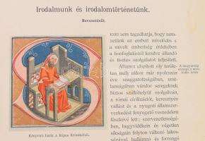 A magyar irodalom története. I-II. köt. Szerk.: Beöthy Zsolt. Képes díszmunka két kötetben. I. köt.:...