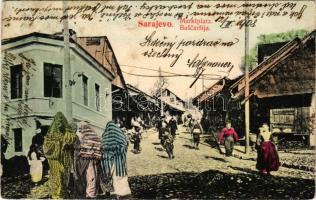 Sarajevo, Marktplatz / Bascarsija / market, Bosnian folklore (Rb)