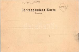 Banja Luka, Banjaluka; Stadtbahnhof / railway station. Allein-Verlag Jos. S. Wolf (fl)