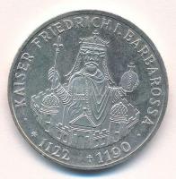 Német Szövetségi Köztársaság 1990F 10M Ag "I. Barbarossa Frigyes" T:AU patina
 Federal Re...