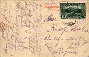 Trebinje, Kaiserstrasse von Westen / Careva ulica sa zapada / street view, K.u.K. soldiers, shops. R...