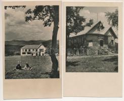 6 db MODERN magyarországi város képeslap: turistaházak / 6 modern Hungarian tourist rest houses postcards