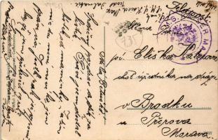 Budva, Budua; + "SMS KAISER MAX" K.u.K. Kriegsmarine (worn corners)