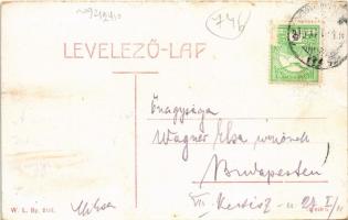 1910 Nagykikinda, Kikinda; Ferenc József tér, piac, templom. W.L. Bp. 2127. / square, market, church...