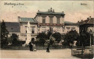 1905 Maribor, Marburg a. Drau; Casino. Verlag F. Knollmüller / casino (EK)