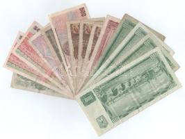 Csehszlovákia / Csehország ~1960-1990. 14db-os vegyes bankjegy tétel T:F,VG
Czechoslovakia / Czech ...