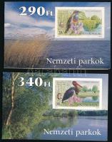 2000 Nemzeti parkjaink III. 2 klf bélyegfüzet (6.000)