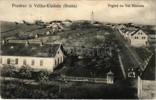 1911 Velika Kladusa, Pogled. Ahmet Sabulica / view, mosque (EK)