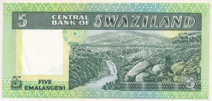 Szváziföld DN(1974) 5E "J677091" T:UNC,AU
Swaziland ND(1974) 5 Emalangeni "J677091&q...