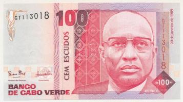 Zöld-foki Köztársaság 1989. 100Esc "GT113018" T:UNC,AU Cape Verde 1989. 100 Escudos "GT113018" C:UNC,AU Krause P#57a