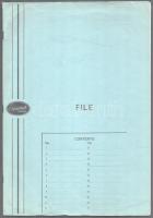 24 férőhelyes, nagyalakú ívberakó karton borítóval