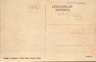 Nyékinca, Nikinci; vendéglő. Victor Fürst felvétele és kiadása (Ruma) / restaurant, street