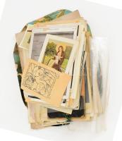 Kb régi 100 db szentkép és halálozási emlék kártya és képeslap