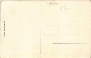 Bohinjska Bistrica, Wocheiner Feistritz; general view with Triglav. Fr. Pavlin (EK)