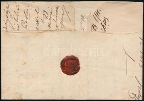 1873 Réznyomat 10kr függőleges pár (regiszterhajtás) levélen "BUDA" - Komorn