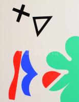 Bartl József (1932-2013): Hétlevelű lóhere, 1980. Szitanyomat, papír. Jelzett. Próbanyomat! 53x27 cm...