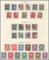 1946 Pecsételt sorok albumlapokon (MBK 898-1008) (38.250)