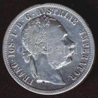 Ausztria 1879. 1Fl Ag T:3 ph