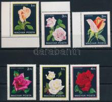 1982 Rózsák II. sor 6 értéke poloskával