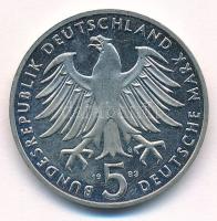 NSZK 1983G 5M Cu-Ni "Luther Márton születésének 500. évfordulója" T:UNC,AU FRG 1983G 5 Mark Cu-Ni "500th Anniversary - Birth of Martin Luther" C:UNC,AU Krause KM#159