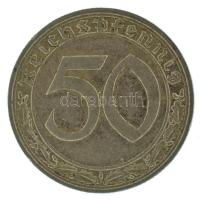 Német Harmadik Birodalom 1939A 50pf Ni T:XF German Third Reich 1939A 50 Reichspfennig Ni C:XF Krause KM#95