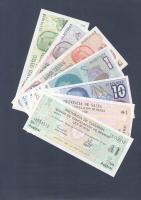 Argentína 7 klf db modern bankjegy T:I