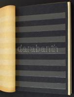 10 fekete lapos, 7 soros A4-es berakó, luxus, újszerű állapotban