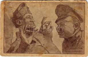 Ilyen finom a béke. Béke Lapok / WWI peace propaganda s: Lázár Oszkár (szakadások / tears)