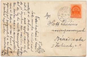 1942 Erdőszentgyörgy, Sangeorgiu de Padure; Piactér, református templom, állami iskola, Gróf Rédey k...