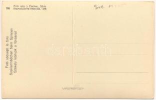 Fata sacuesti la tors. Foto orig. J. Fischer / székely leányok a fonásnál / Szekler girls, folklore ...