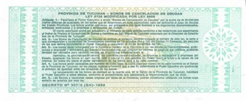 Argentína 6 klf db modern bankjegy T:I