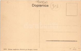 Vipava, Wippach; Hotel Adria in vojasnica / Hotel Adria und Kaserne / hotel, K.u.K. military barrack...