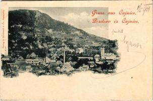1901 Cajnice, Cajnica; B. Buchwald &amp; Co. / general view, mosque (EK)