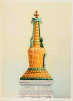 Ernst Boerschmann: Chinesische Baukeramik. Berlin, 1927, Albert Lüdtke. Német nyelven. 110 p + 160 t...