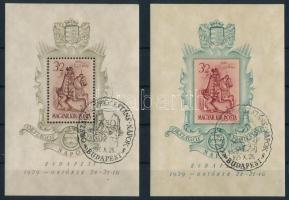 1939 Bethlen-blokkpár alkalmi bélyegzéssel (10.000)