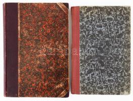 2 darab iskolai tankönyv. Dr. Váczy János: A magyar irodalom történetete 1902. Dr. Bilinszky Lajos: ...