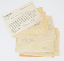 1920-1930, Hódmezővásárhelyi ügyvédi iratok, főleg meghatalmazások.