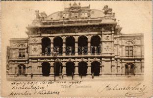 1899 (Vorläufer) Wien, Vienna, Bécs; Opernhaus / opera house (EK)