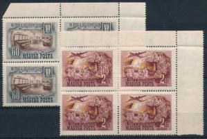 1950 Bélyegmúzeum I. sor négyestömbökben (16.000)