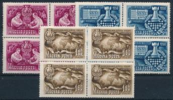 1950 Sakk I. sor négyestömbökben (10.000)