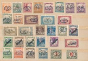 Debrecen I. 1919 31 db bélyeg, Bodor vizsgálójellel