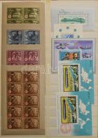 Magyar gyűjtemény 2 db nagy Abria berakóban, közte pár jobb régebbi kiadás és sok modern az 1980-as évekig