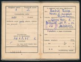 1966 Simson motorkerékpár forgalmi