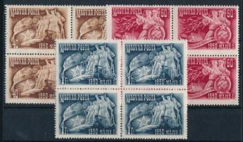 1950 Május 1. I. sor négyestömbökben
