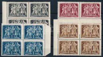 1950 Felszabadulás II. sor négyestömbökben