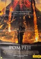2013 Pompeji / Lone survivor, kétoldalas filmplakát, papír, hajtásnyomokkal, apró lyukakkal, 80×56 c...
