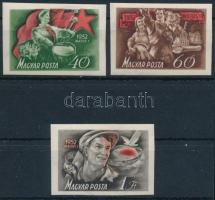 1952 Május 1. III. vágott sor