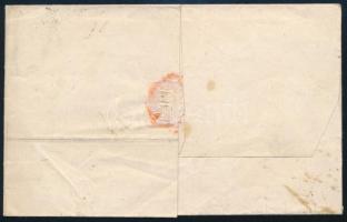 1864 15kr on partial cover "PESTH" - Wien 1864 15kr hiányos levélen "PESTH" - Wi...