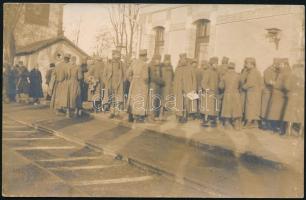 1914 Tábori posta képeslap "K.U.K. TRAINDIVISION No.13." - Nagykőrös