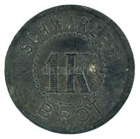 Osztrák-Magyar Monarchia / Aussig an der Elbe (Ústí nad Labem) 1916-1918. Zn kenyérjegy, zseton 1kg fekete kenyérre (Weisses Brot) "Aussiger Arbeiterbäckerei" T:XF Austria-Hungary / Aussig an der Elbe (Ústí nad Labem) 1916-1918. Zn bread token for 1kg black bread (Schwarzes Brot) "Aussiger Arbeiterbäckerei" C:XF